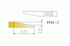 Frezy do płycin do drzwiczek meblowych FPM-2