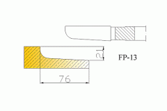 Frezy do płycin drzwiowych FP-13