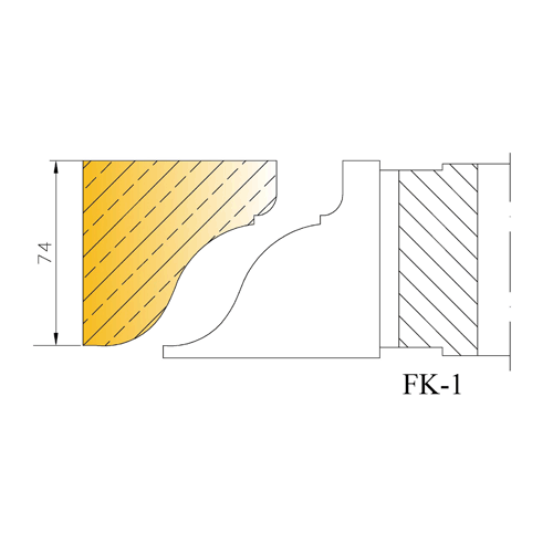 Frez kształtowy FK-1