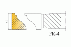 Frez kształtowy FK-4